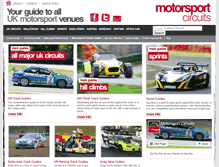 Tablet Screenshot of motorsportcircuits.co.uk